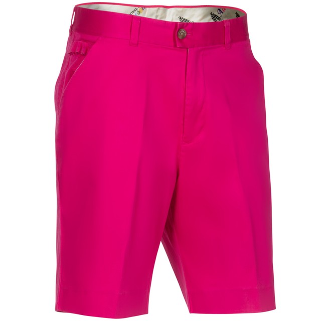 Pink Ticket Golf Shorts by Royal and Awesome Funky Loud Bright Waist 30