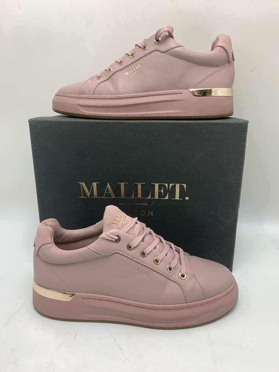 Womens Mallet Dusky Pink Coloured Trainers Uk size UK