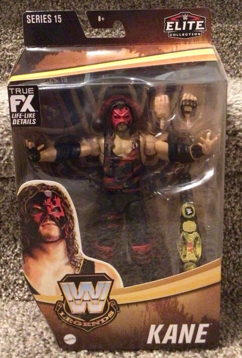 Kane WWE Legends Elite Collection Series 15 Action figure (RARE) (UNOPENED)