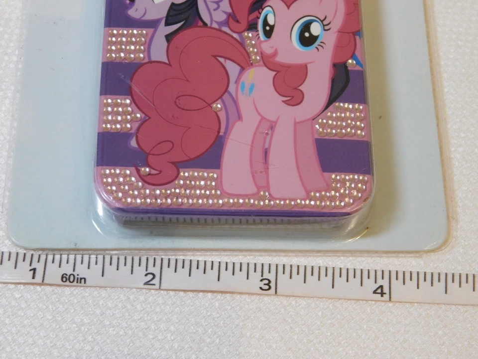 My Little Pony RARO Iphone 4 4S capa de telefone brilho NOS Loungefly Hasbro pôneis - Imagem 4 de 4
