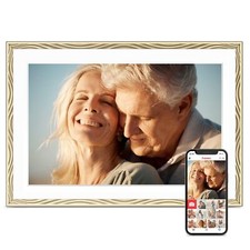 Digital Picture Frame, 10.1'' Frameo Digital Frame Wifi, 32GB Memory, 1280 80...