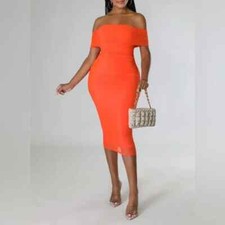 Elegant Bella Babe Dress “Orange”
