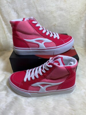 Womens Airwalk Aurora Sneakers, Pink and White, High Top, Size