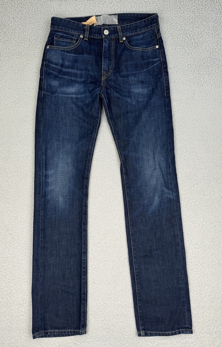 Levi's Made Crafted Tack Slim Jeans Mens 29x31 Blue Zip Fly 5