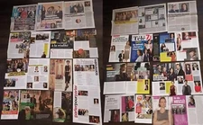 Caroline Dhavernas & KARINE VANASSE magazine Clippings coupure de presse Cutting