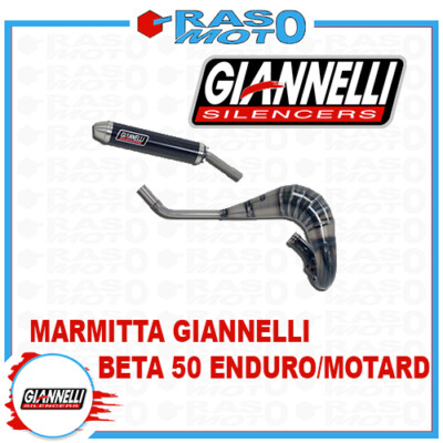 Auspuff Giannelli Beta RR 50 RACING 2018 2019 2020