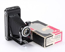 KODAK SIX-16, ART-DECO, 128/6.3 K.A. STRONG HAZE , PINHOLES, AS-IS/206129