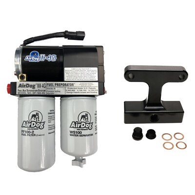 AirDog II-4G 100 GPH & MFD Filter Bypass Kit For 2005-2009 Ram 5.9L/6.7L Cummins