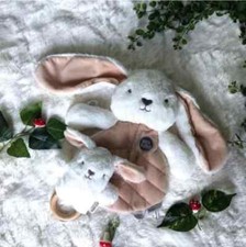 Beck Bunny Dingaring teether rattle Comforter Set SPECIAL SALE MINOR FLAW