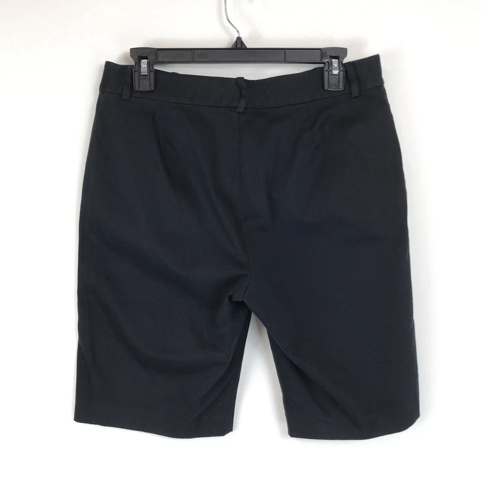 Pantalones Cortos Chinos Lauren Ralph Lauren Para Mujer Talla 8 Negros Elastizados Informales Verano Golf Foto 2 de 4