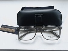 Saint Laurent SL 89 003 54 17 140 Paris Grey Transparent Glasses Ysl