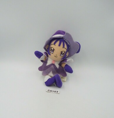 Ojamajo Doremi C0103 Onpu Segawa Bandai 2000 Mascot 5'' Plush Toy Doll japan