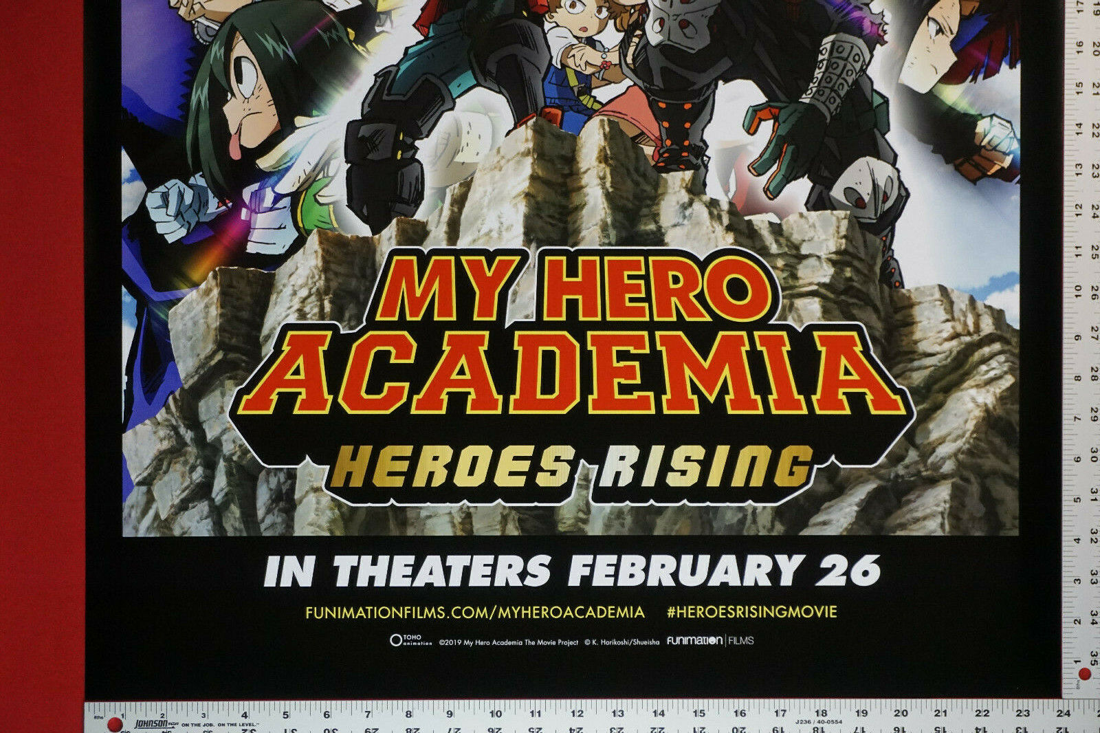 My Hero Academia HEROES:RISING na América Latina em 2020