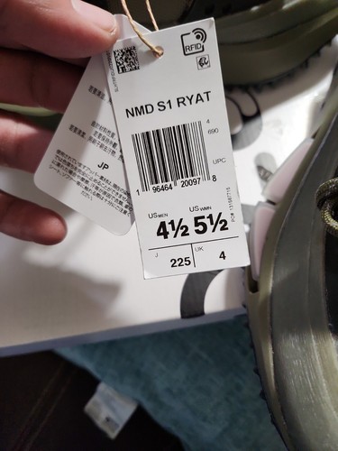 Größe 4,5 - Adidas NMD S1 Ryat x Pharrell Hu Focus Olive 2023 - Bild 7 von 18