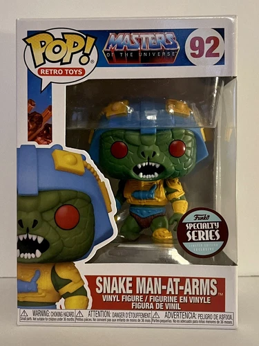 Funko POP! Masters Of The Universe Snake Man-At-Arms #92 Specialty Series