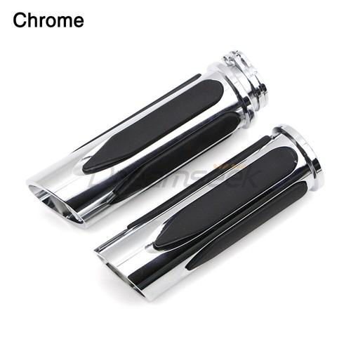 Handle Grips Handlebar for Harley Dyna Street Bob Sportster XL883 Cable Throttle - Picture 7 of 9