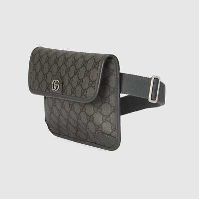 NEW GUCCI 752597 OPHIDIA GG SUPREME CANVAS FANNY PACK BELT BAG