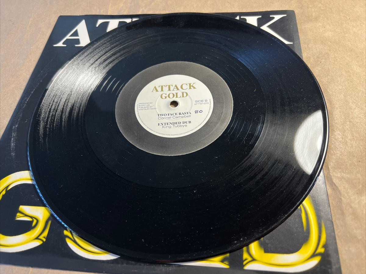 英10” Johnny Clarke / Cornell Campbe Dem A Say Rasta / Two Face Rasta ATT10”010 Attack Gold /00200 Johnny Clarke / Cornel Campbell - Dem A Say Rasta / Two Face