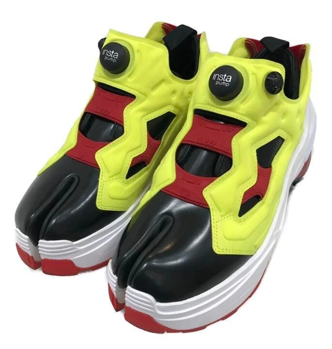 Maison Margiela X Reebok TABI INSTAPUMP FURY LOW Sneaker Shoes 41 Auth Men Used