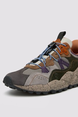 FLOWER MOUNTAIN TIGER HILL Men's Shoes 43 (EU) 9.5 (US) GREEN / GRAY NEW in BOX
