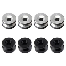 4Pcs Top Rear Luggage Storage Tail Box Trunk Bracket Bushing Pad Spacers Buckle