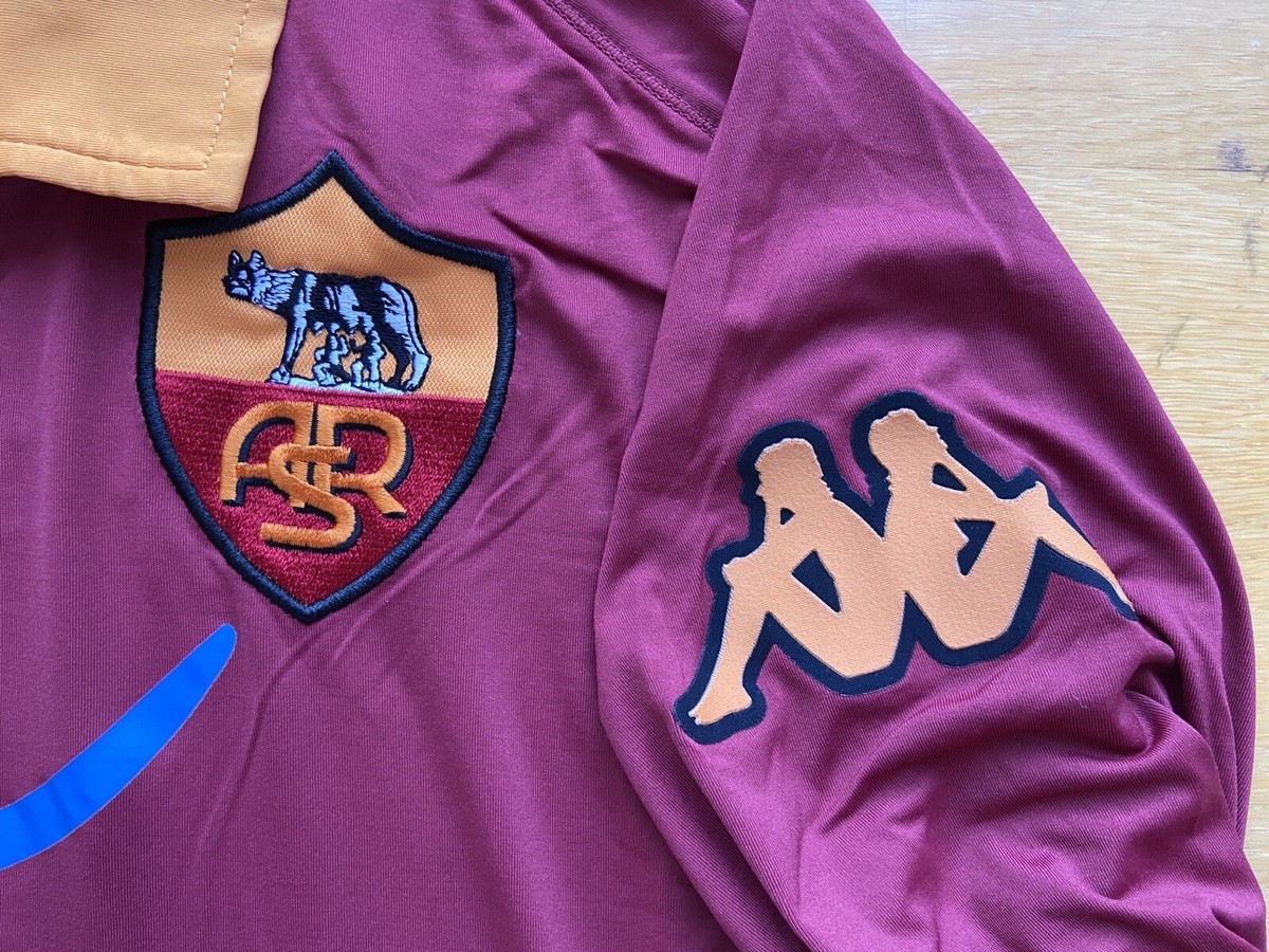 激レア‼️　Kappa　ローマ　10-11　　 トッティ　背番号10　長袖モデル As Roma Kappa for sale | eBay