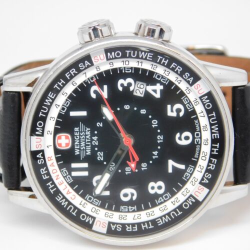 Wenger Swiss Military 7904X/T Swiss Made Quarz Analog Herrenuhr neue Batterie - Bild 2 von 10