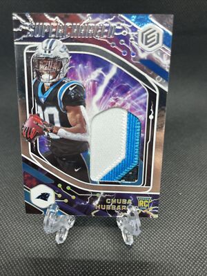 Chuba Hubbard 2021 Panini Elements Supercharged Patch /47Carolina Panthers