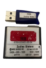 WMS BB2 ZODIAC SISTERS SOFTWARE AND DONGLE