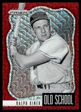 2021 Panini Prizm Old School Red Mojo Ralph Kiner 071/149 Pittsburgh Pirates