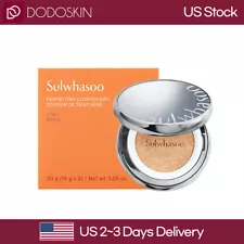 US SELLER Sulwhasoo Perfecting Cushion Airy 15g (Original + Refill SET)