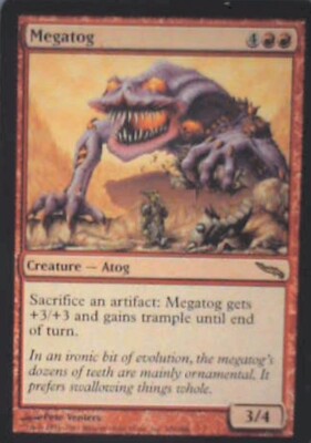 Megatog - Mirrodin: #100, Magic: The Gathering Lp R112 | eBay