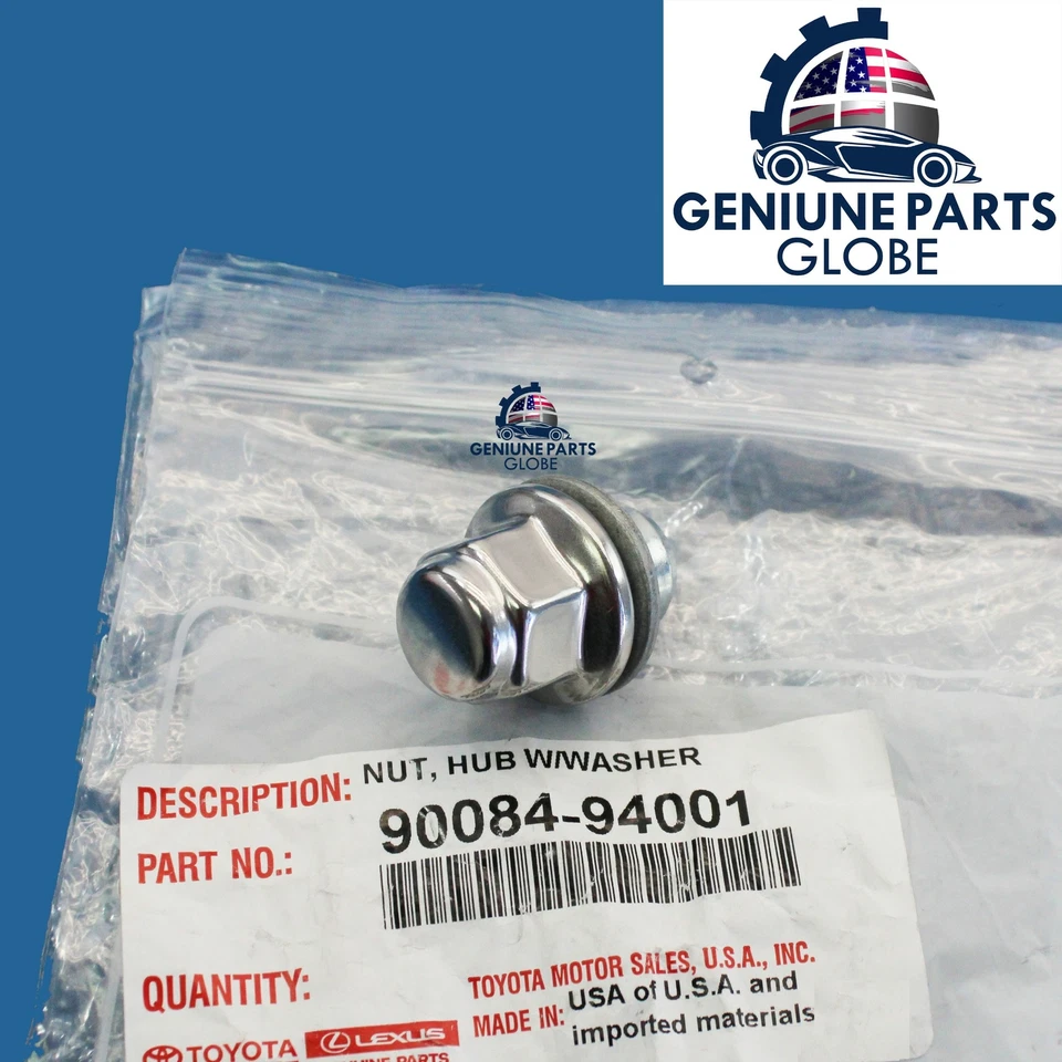 JUEGO DE TUERCAS DE RUEDA X 5 ORIGINALES TOYOTA AVALON CAMRY SIENNA TACOMA HIGHLANDER RX350 Foto 2 de 3