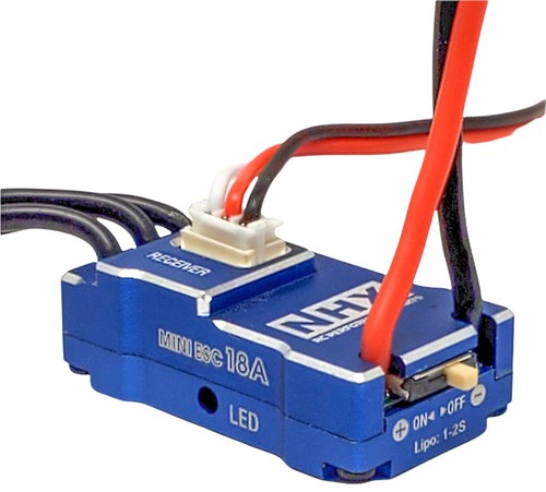 NHX 9500KV Brushless Motor / 18A ESC & Programming Card : 1/28 / Mini-Z - Picture 7 of 11