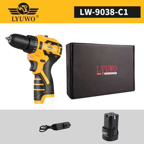 16.8V 35NM Mini Portable Compact Electric Drill Cordless Brushless Power Tools