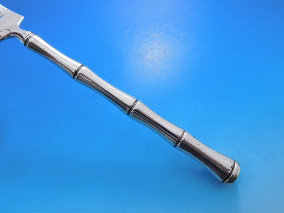 Juego de cubiertos Mandarin by Towle de plata de ley 8 servicio 45 piezas bambú Foto 4 de 4