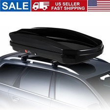 Hard Shell Roof Top Cargo Carrier 12.4 Cu.ft Waterproof Car Roof Storage Box Hard Shell Roof Top Cargo Carrier 12.4 Cu.ft Waterproof Car Roof Storage Box