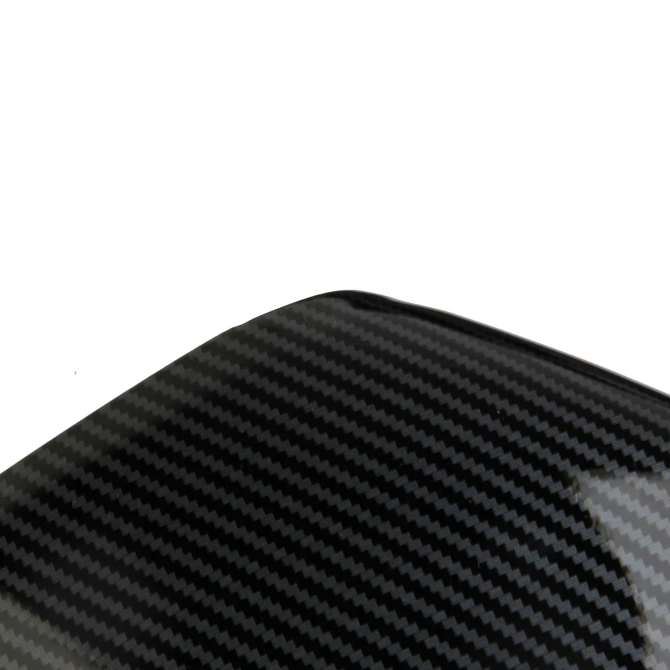 Tampa de espelho de porta lateral externa estilo fibra de carbono acabamento de moldura para Acura MDX - Imagem 4 de 4