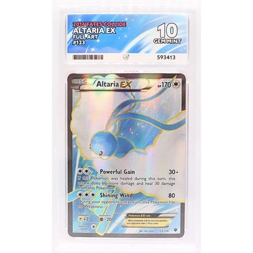Altaria EX 123/124 ACE graded card