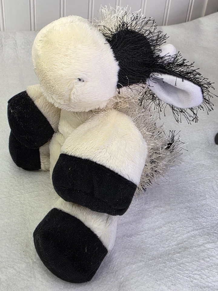 Ganz Webkinz Cow Lil Kinz Black White HS003 Plush Stuffed Toy No Code - Image 2 of 4
