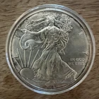 U.S. Mint American Eagle 2013 1 oz .999 Fine Silver Uncirculated Lots Of Toning!