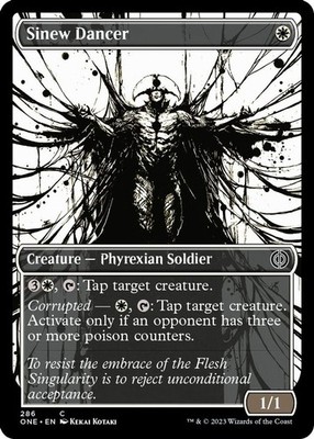 2023 Magic: The Gathering: ONE - Sinew Dancer Showcase (#286, C, Near Mint)