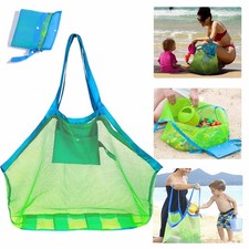Mesh Extra Large Beach Bags and Totes Holds Toys Towels Sand Away For Children s