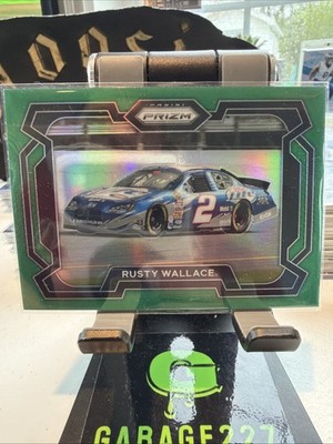 2024 Panini Prizm Rusty Wallace #67 Green Prizm