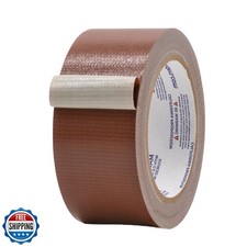 MAT Duct Tape Brown Industrial Grade, 2 inch x 60 ft. Waterproof,