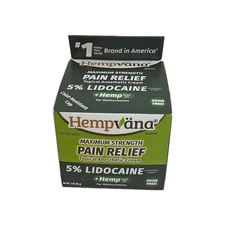 Hempvana Maximum Strength Pain Relief Cream Net Wt. 3 OZ (85 g) Exp:09/2026