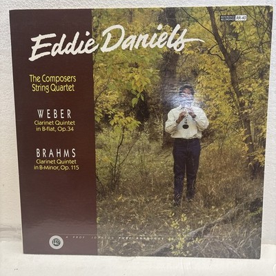 Eddie Daniels Weber/Brahms: Clarinet Quintets Reference Recordings RR40 NM