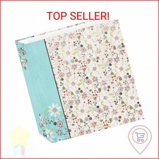 Pioneer Photo Albums TR-100D/BFE Magnetic 3-Ring 100 Page Photo Album, Bold Flow