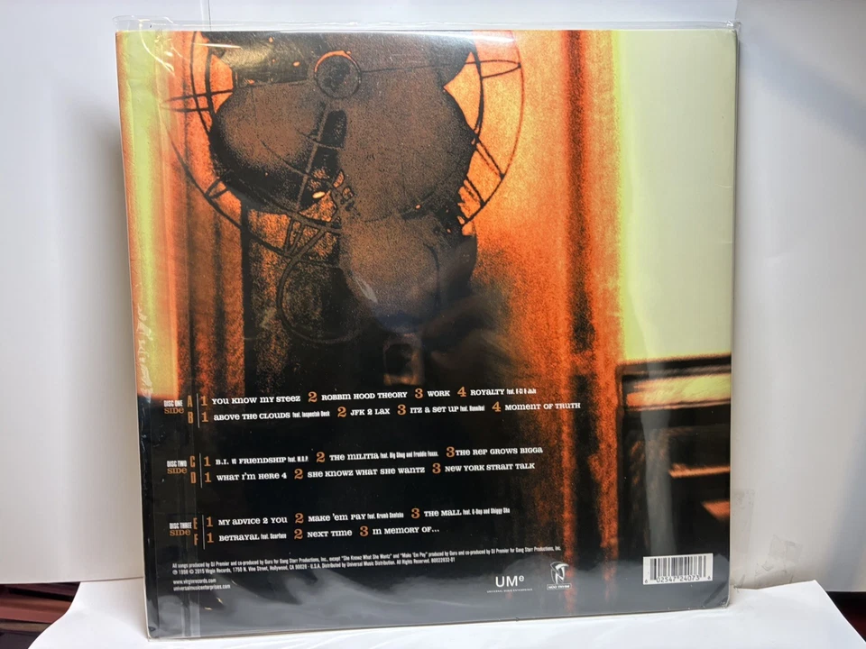Gang Starr Moment of Truth [Explicit Content] (3 Lp's) Records & LPs used - Image 2 of 4