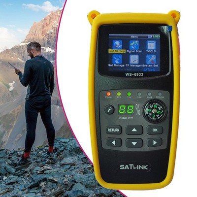 Digital Sat Messgerät DVB-S/S2 SAT Satlink Messgerät Camping Satfinder Outdoor